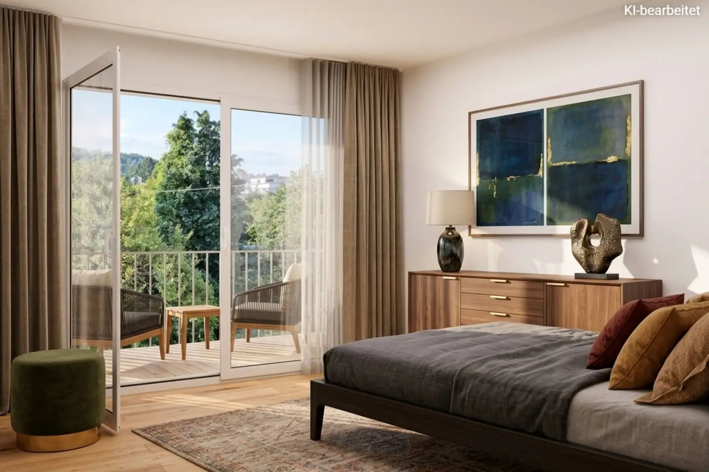 Compact investment apartment under €210.000 net – 2 rooms, balcony, ready to move in December 2026