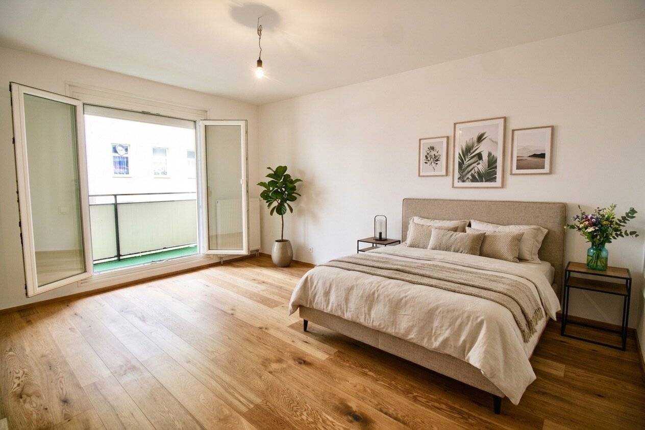 Stylish 4-room apartment with loggia in attractive location of the 14th district