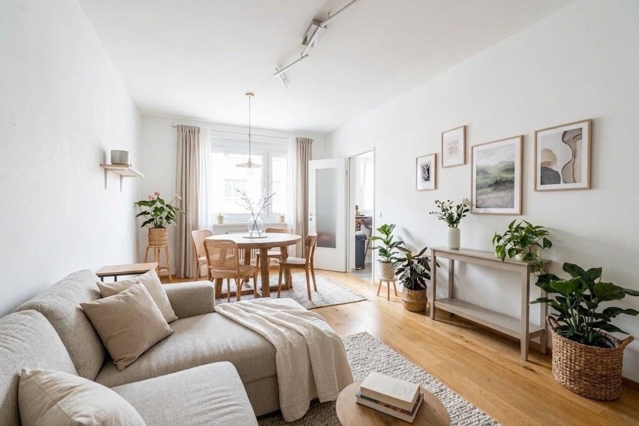 Stylish 4-room apartment with loggia in attractive location of the 14th district