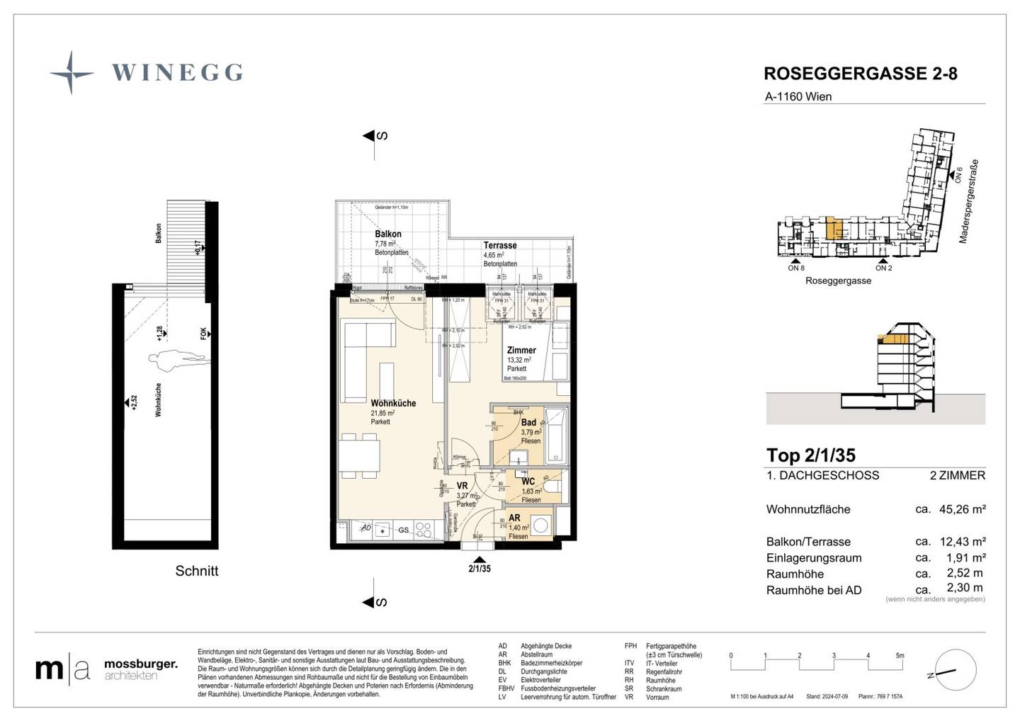 Apartment new build DGNB Gold near U3 Kendlerstraße