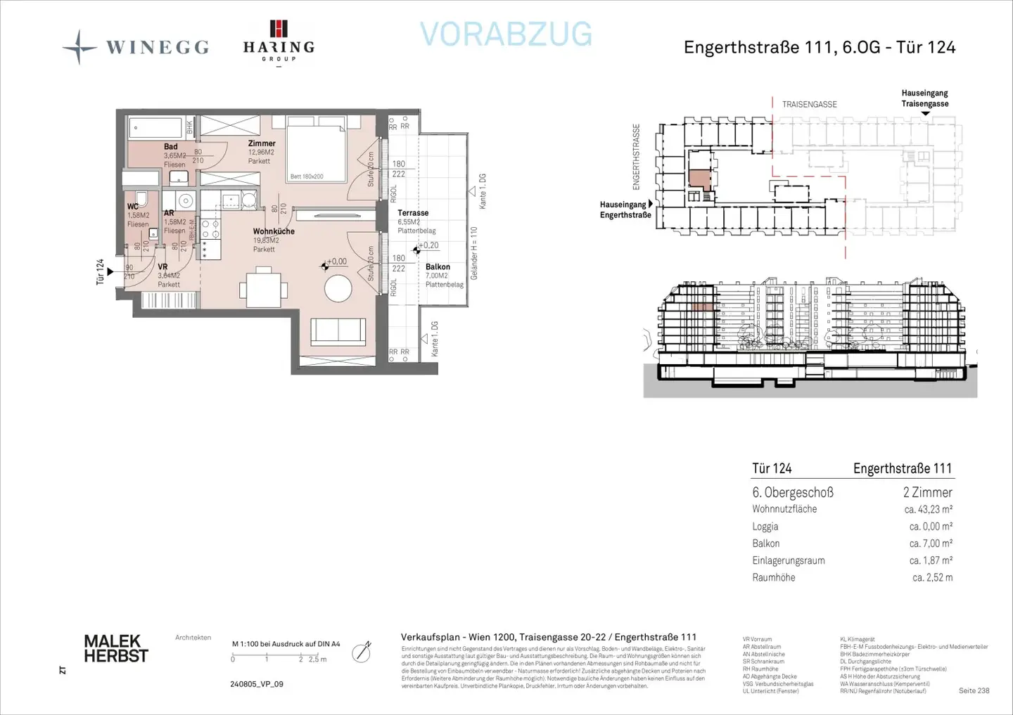 Wohnung Donauufer Donaublick Neubau Erstbezug