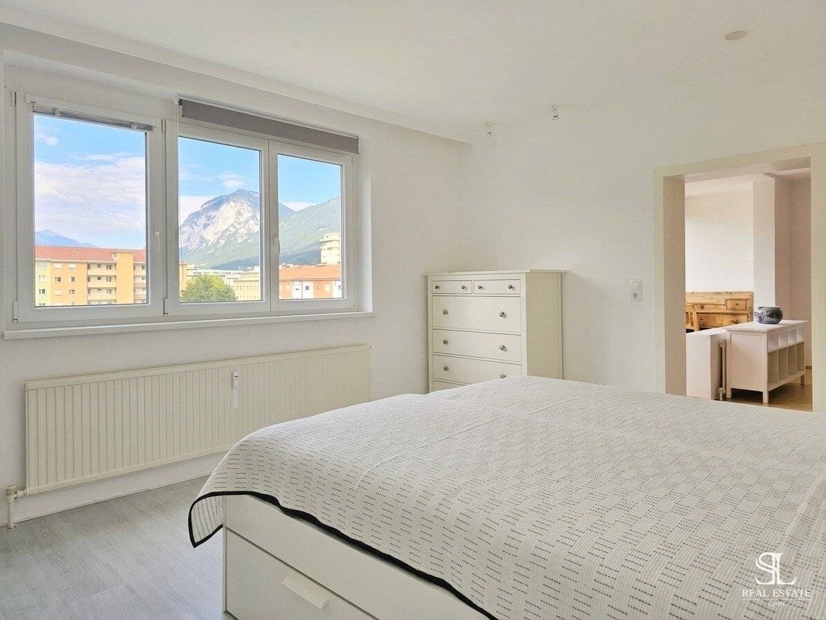 Geräumige 4-Zi-Wohnung mit Loggia und Bergblick in Innsbruck