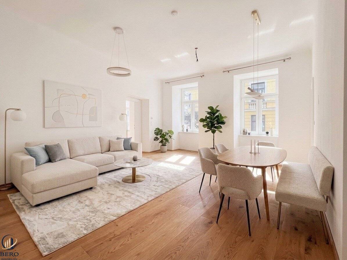 First occupancy after complete renovation! Chic and cozy 2-room period apartment in the middle of the Third District