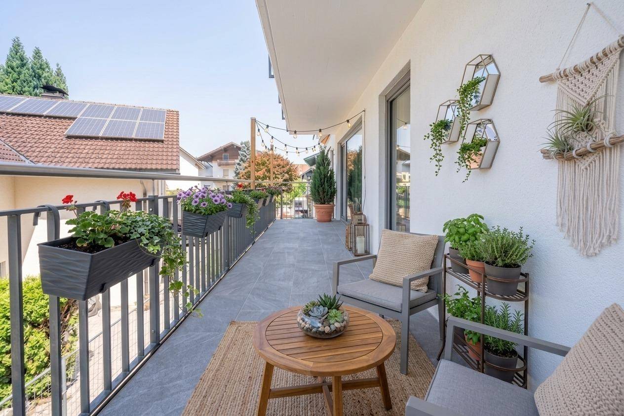 Light filled Dachgeschosswohnung with panoramic view