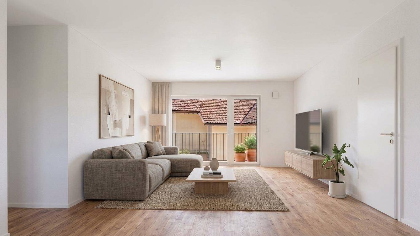 Lichtdurchflutete Dachgeschosswohnung mit Weitblick