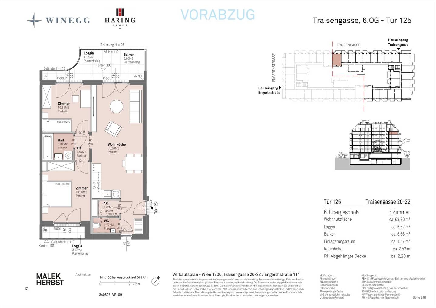 Vorsorgewohnung Neubau Erstbezug Donauuferblick