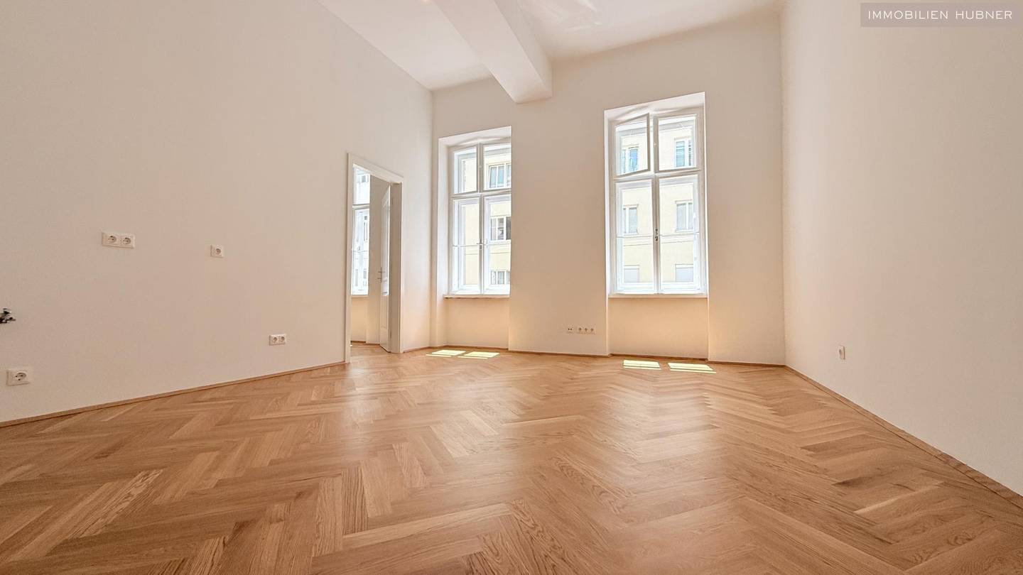 Lichtdurchflutete sanierte Altbauwohnung nahe Augarten