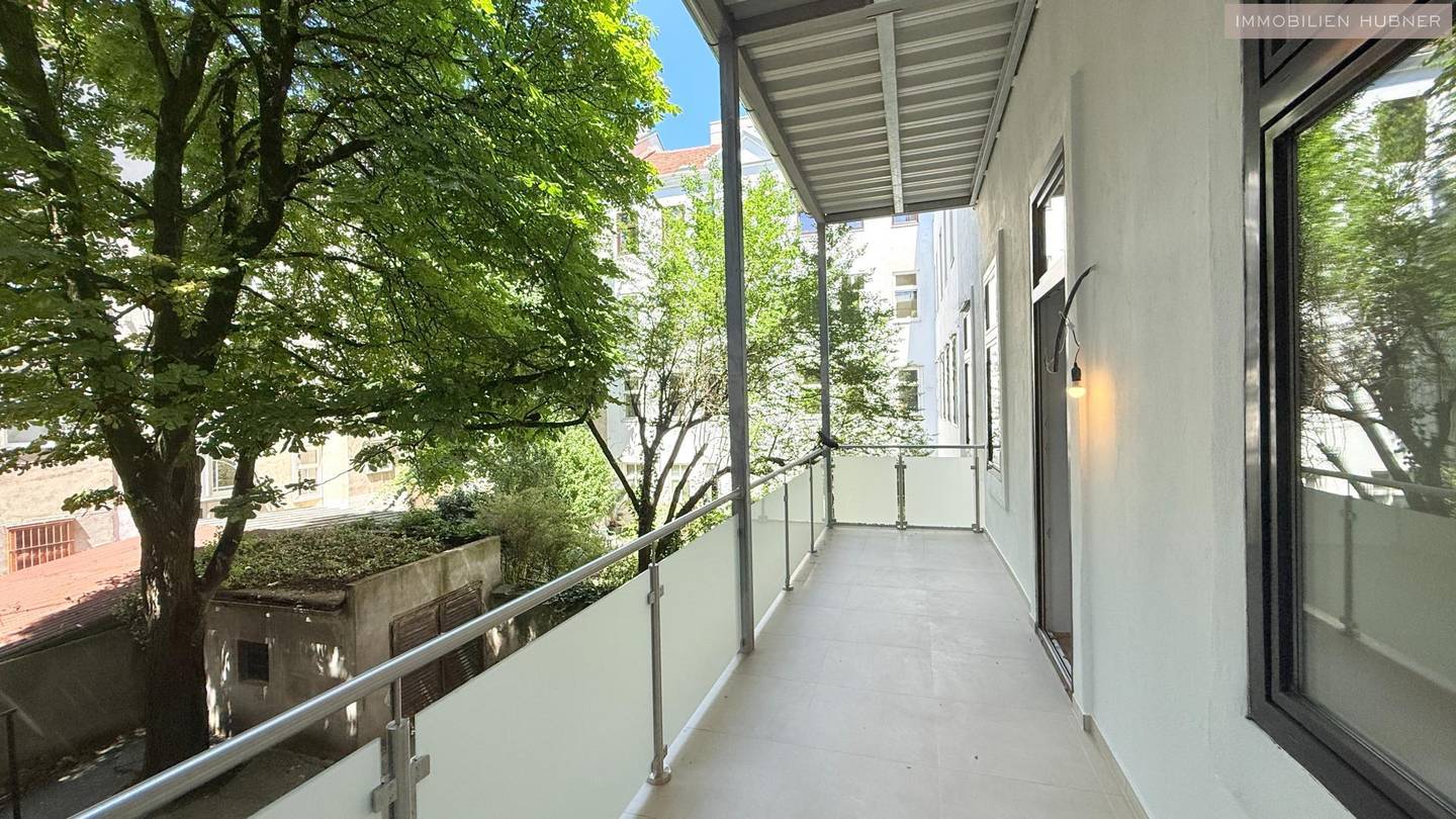 Altbauwohnung nahe Augarten mit ruhigem Balkon