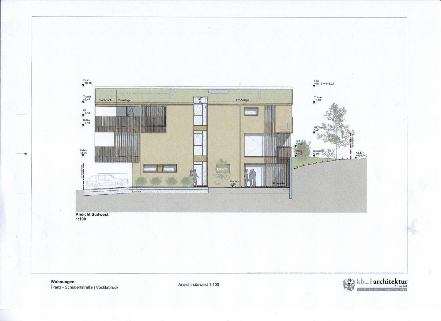 Genehmigtes Bauprojekt für Wohnung in gefragter Lage
