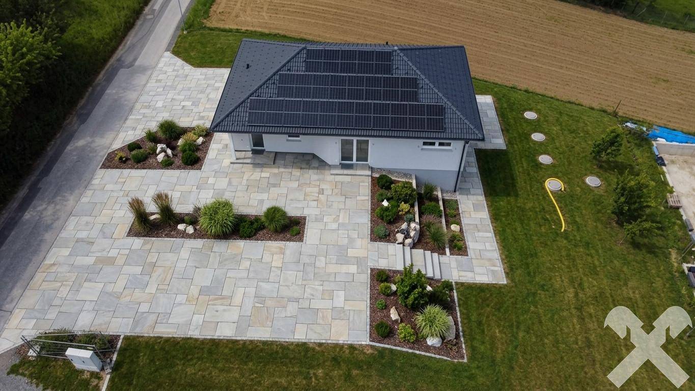 Smartes Wohnen Wohnung mit Garten und Garage