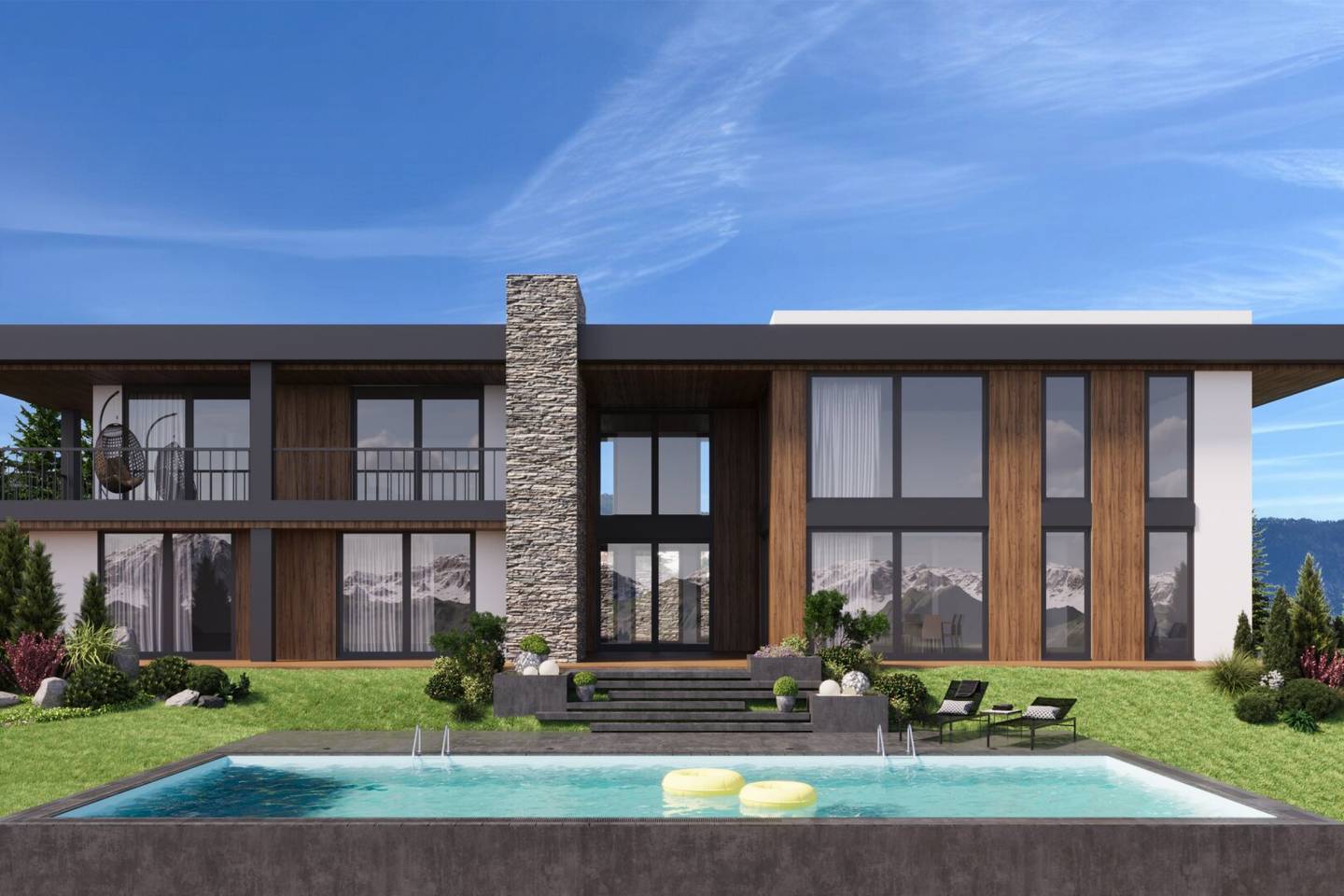 VILLA LOVINAS - Architektur, Weite und Lebensqualität über dem Ossiacher See