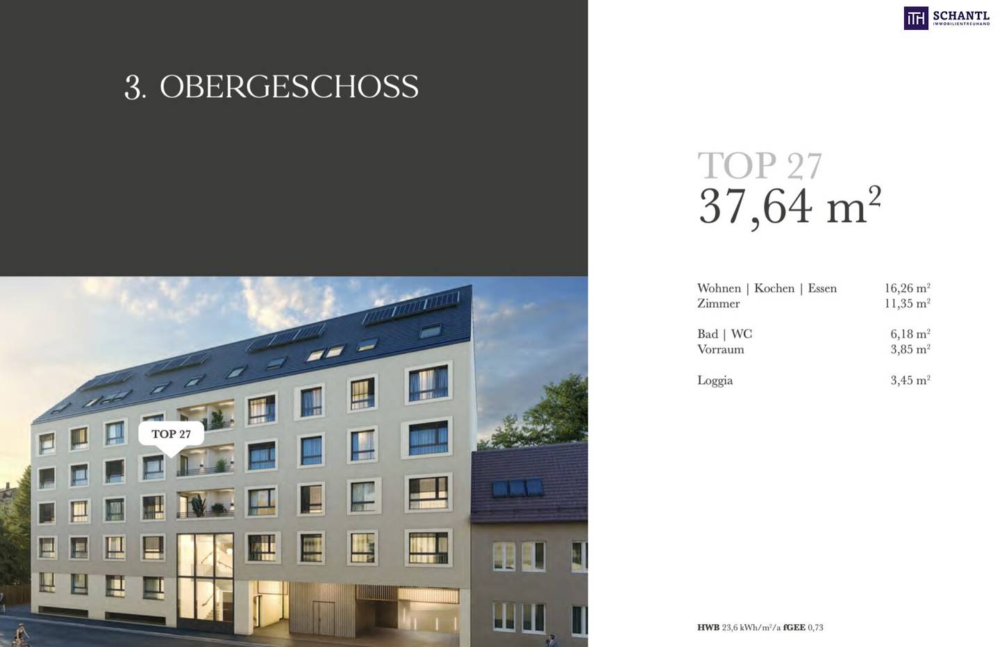 Stilvolle 2-Zimmer-Eigentumswohnung mit Balkon in zentraler Grazer Lage - Provisionsfrei!