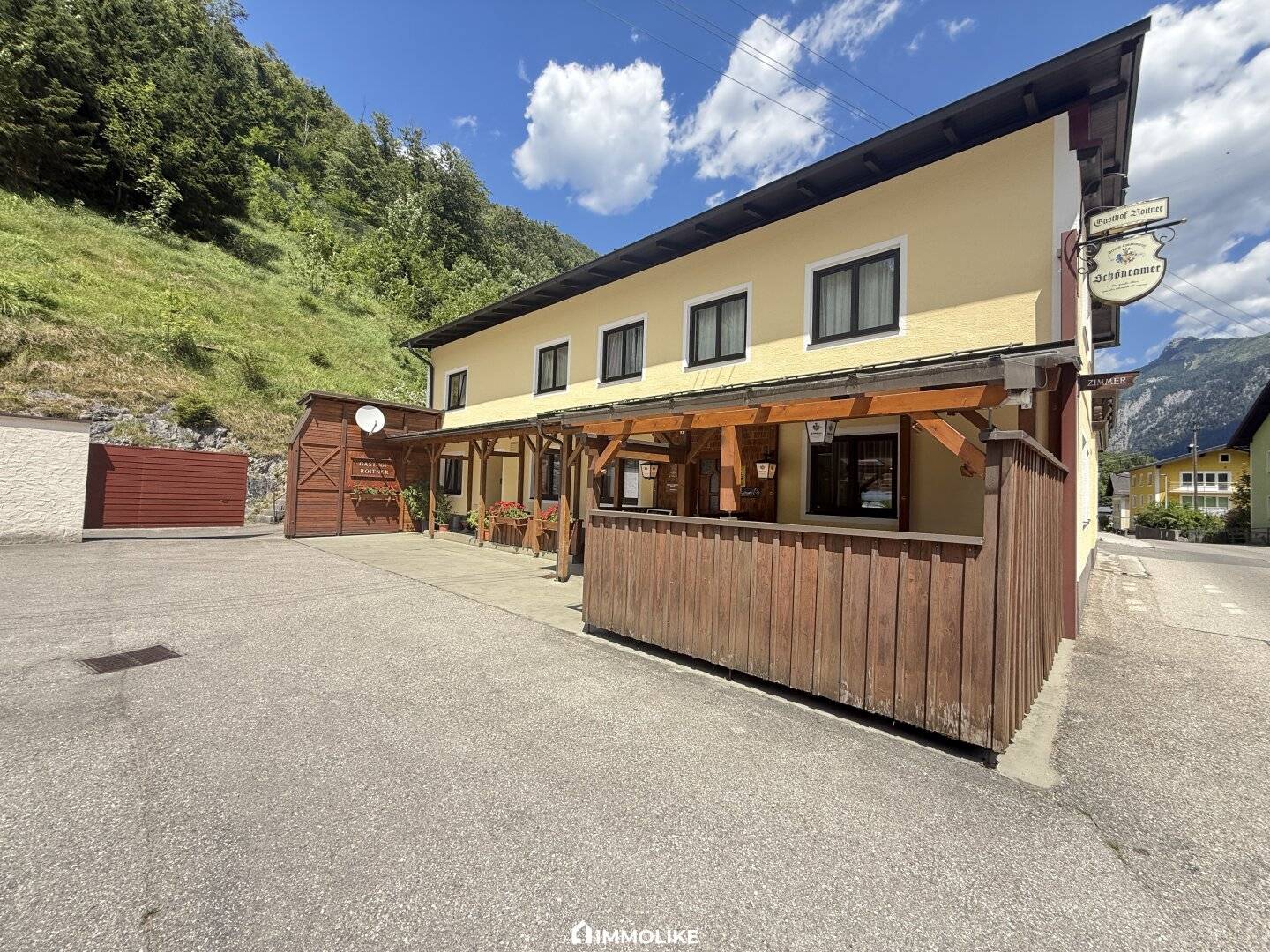 Einmalige Investmentchance in Ebensee – Gasthaus mit 7 Apartments, weiteren Mieteinnahmen &amp; über 660 m² Nutzfläche in Top-Tourismuslage