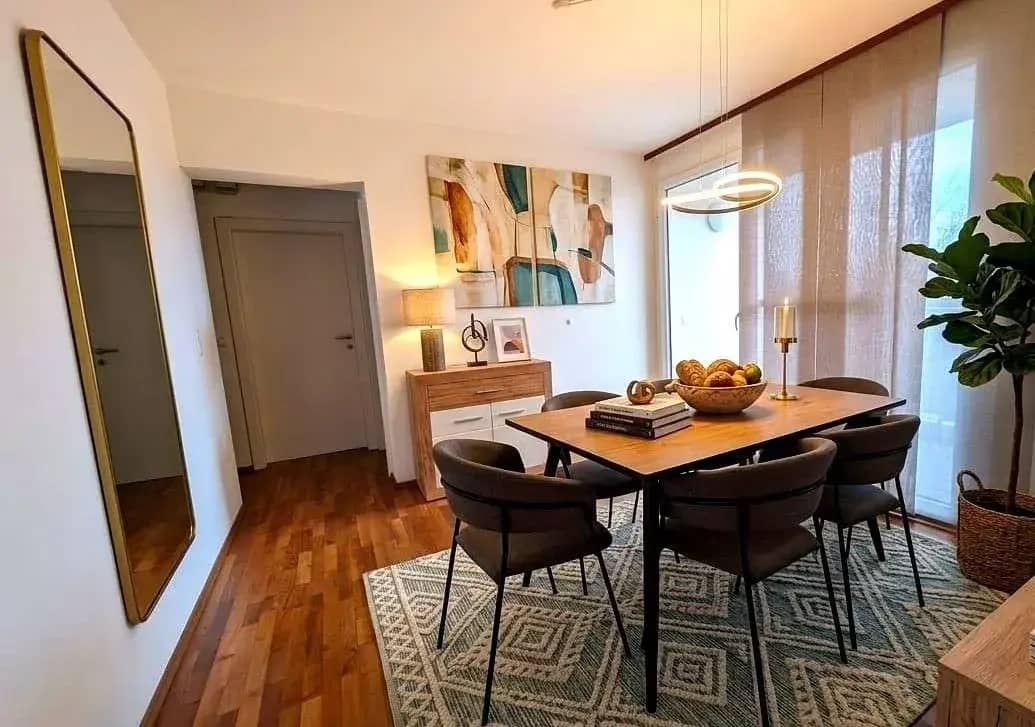 Moderne, helle und gut eingeteilte Wohnung in Ludersdorf mit Garage, Balkon und Kellerabteil - voll möbliert oder ohne Möbel