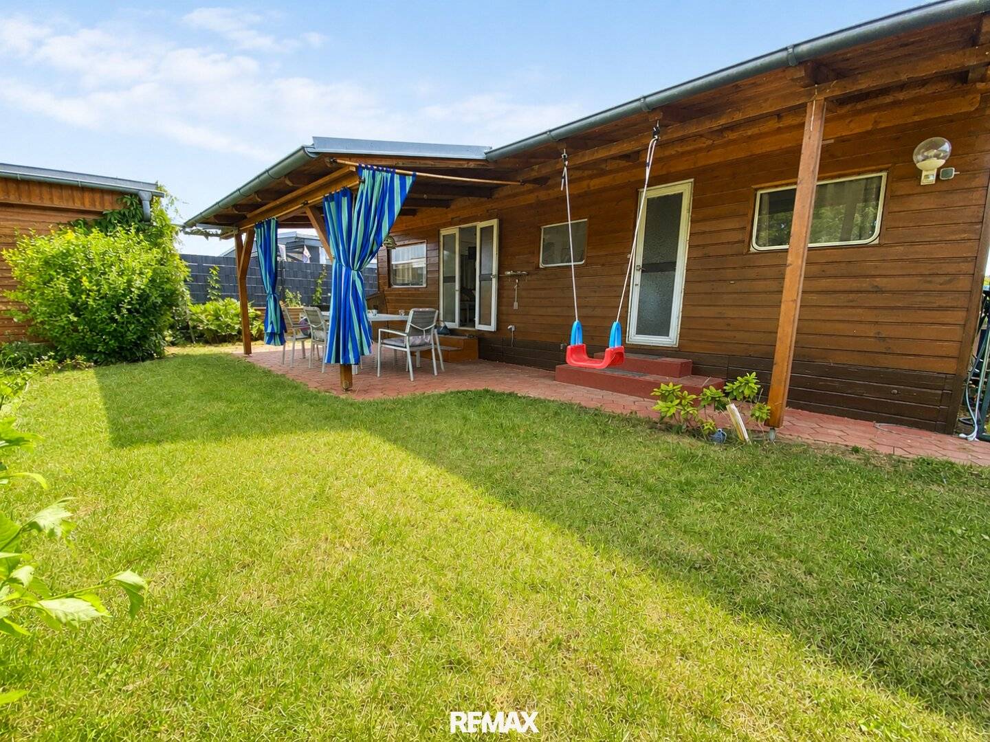 Seeparadies – voll ausgestattetes Mobilheim auf ca. 120 m² Grundstück, Garten, Terrasse / Superädifikat