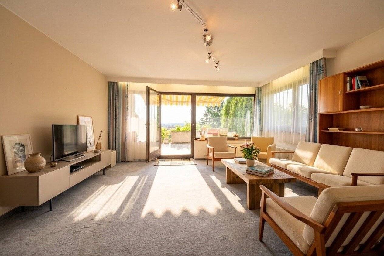 Exclusive terrace apartment above the roofs of Innsbruck living with a spectacular panoramic view