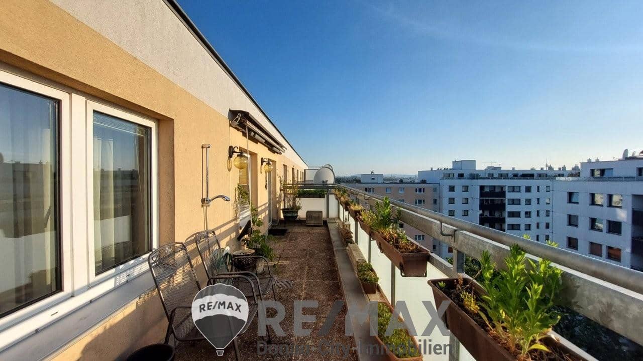 Wohnung mit großer Dachterrasse und Fernblick