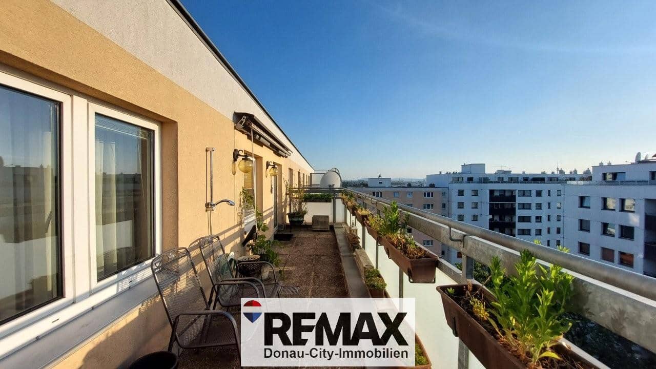 Wohnung mit großer Dachterrasse und Fernblick