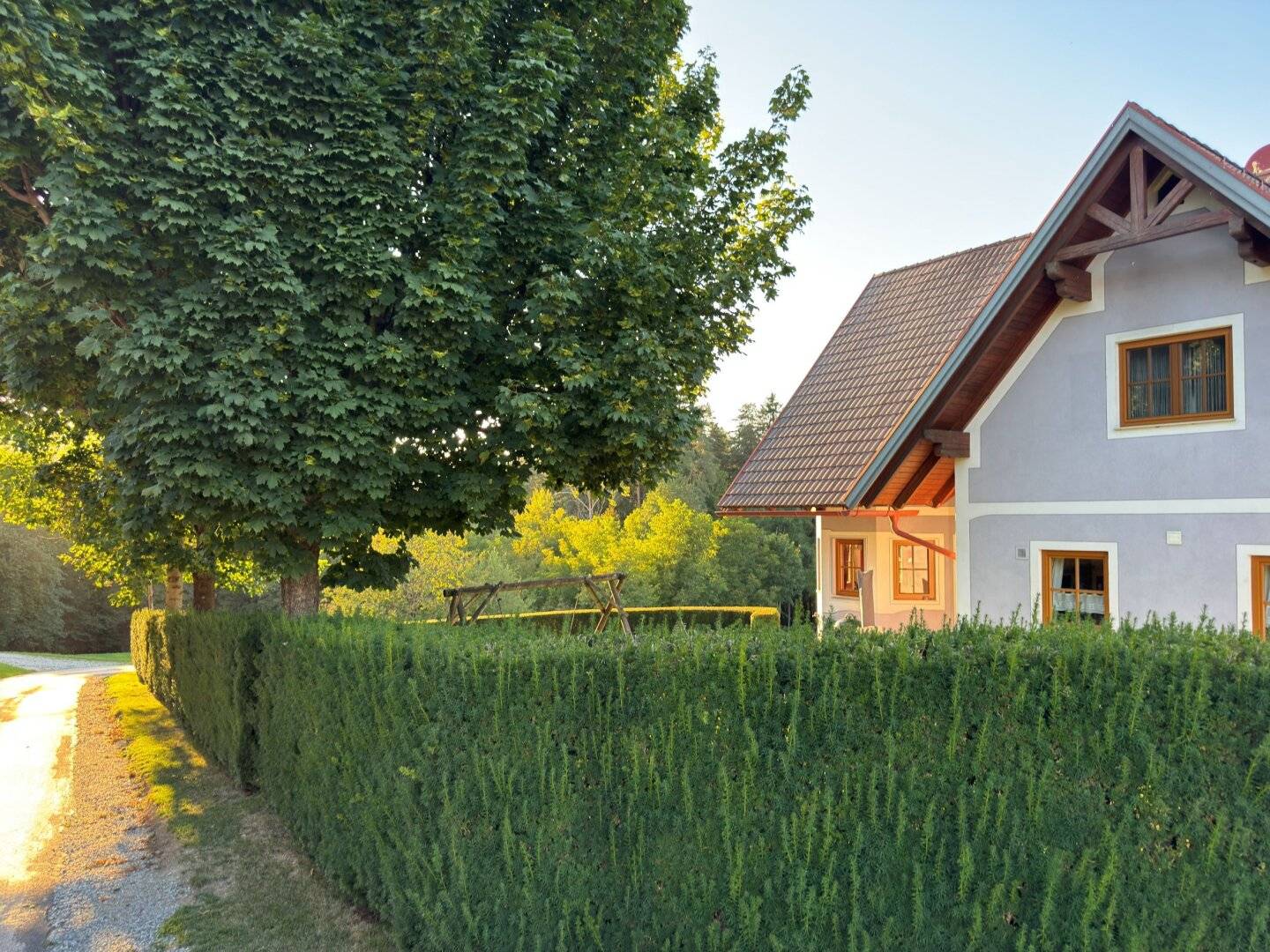 204 m² usable area. €130 heating costs per month. Graz in 23 minutes