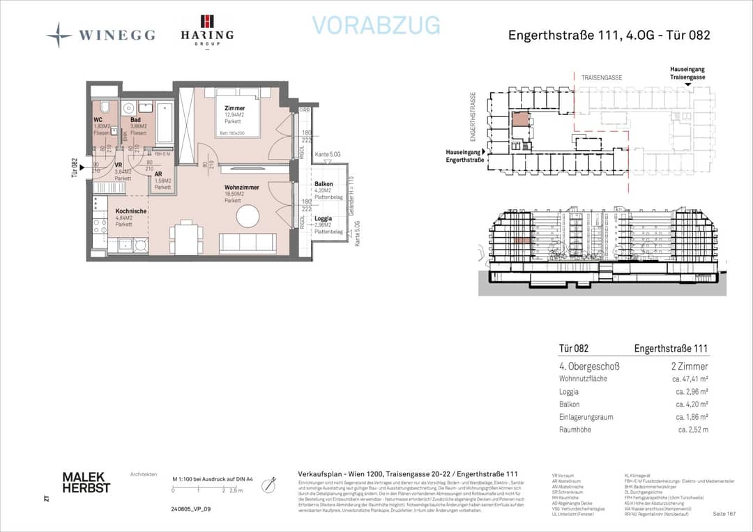 Traisengasse 20-22 - Moderner Lebensraum mit Donaublick