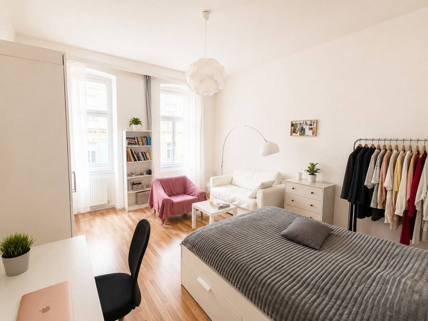 AUGARTEN LIVING - rented until 12.2026 - 2.5 rooms - Donaukanal