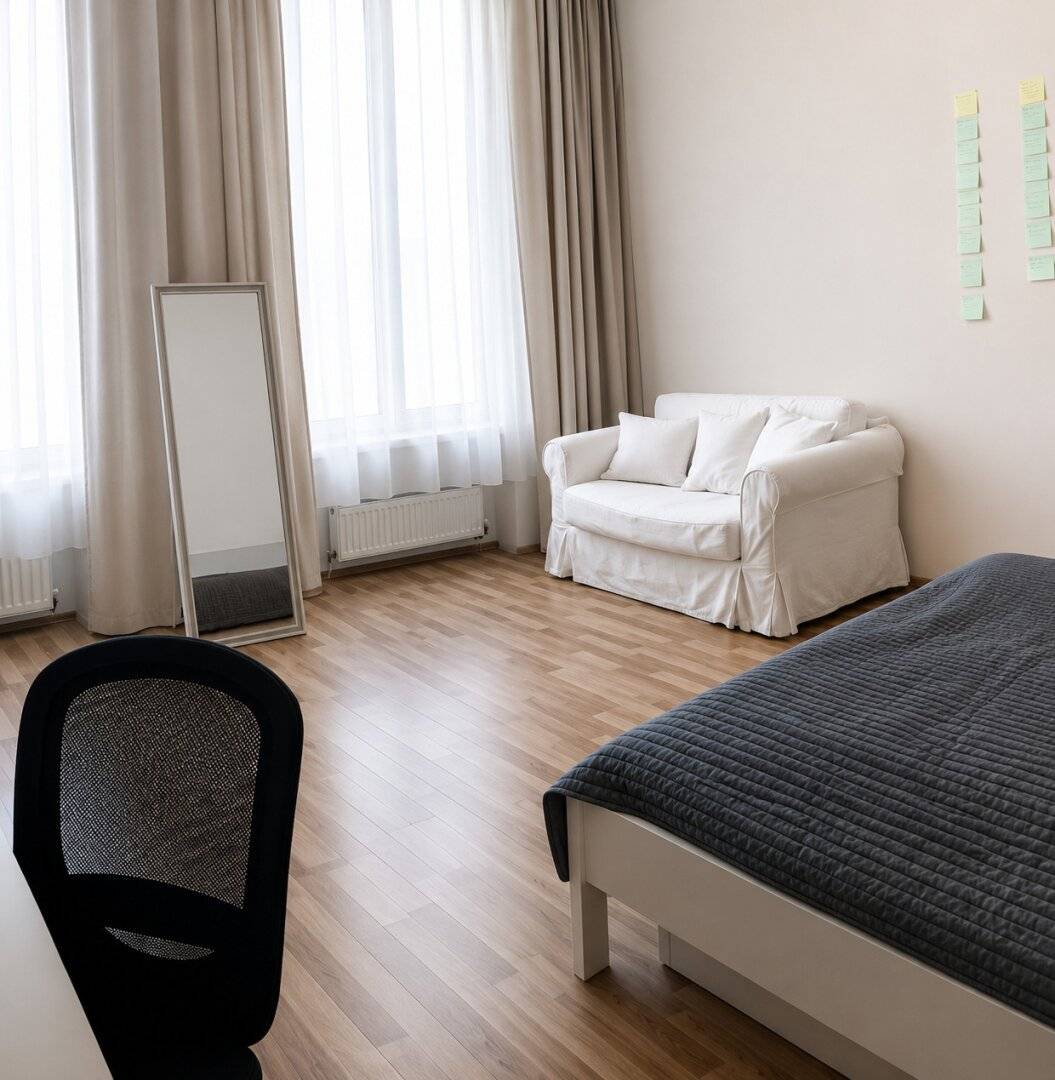 AUGARTEN LIVING - rented until 12.2026 - 2.5 rooms - Donaukanal