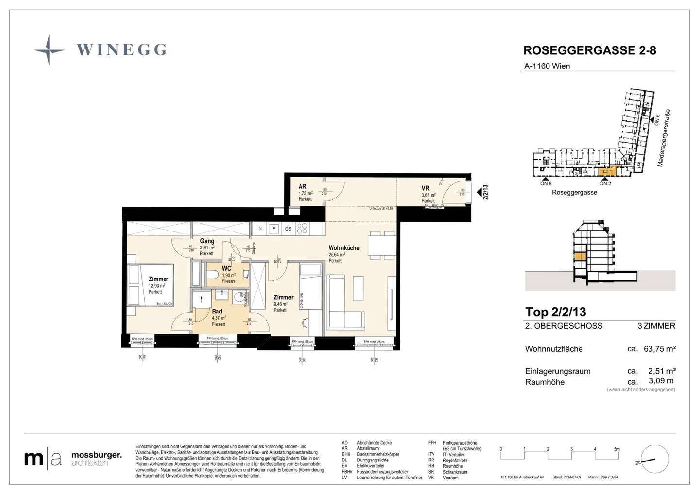 Wohnung ruhige Lage Innenhof Ruheoase