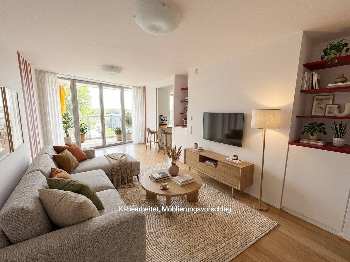 10,000 EURO BUWOG RESIDENTIAL PRICE MELT COMMISSION-FREE FROM THE OWNER DISTANT VIEW 2-ROOM APARTMENT WITH LOGGIA NEAR U2 STADLAU