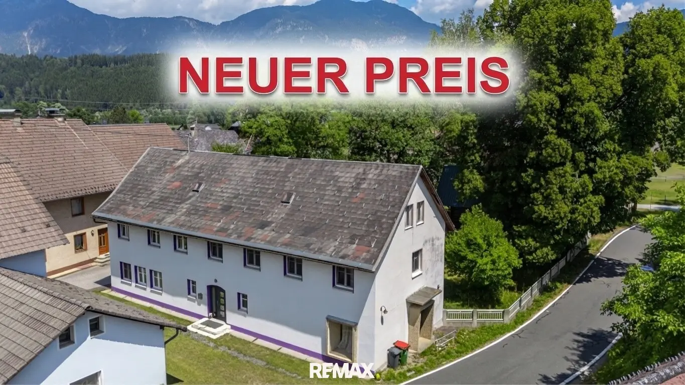 "3+1"  Wohnhaus mit 3 Appartements + 1 großzügigen Wohneinheit im EG