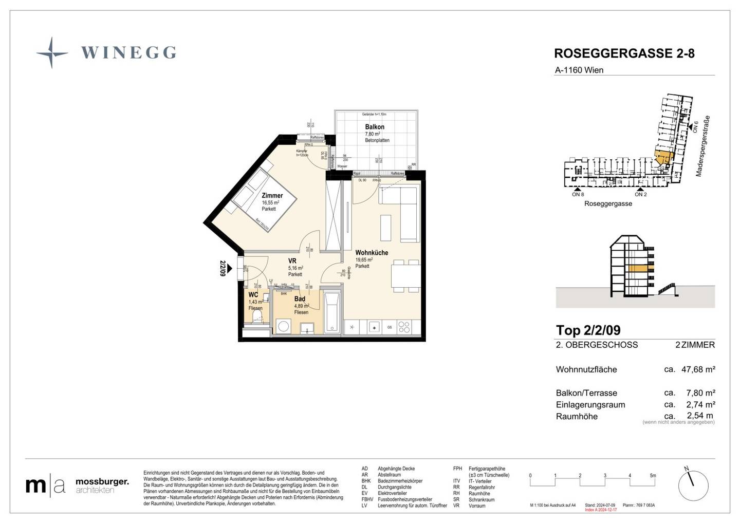 Apartment with inner courtyard oasis dgnb gold