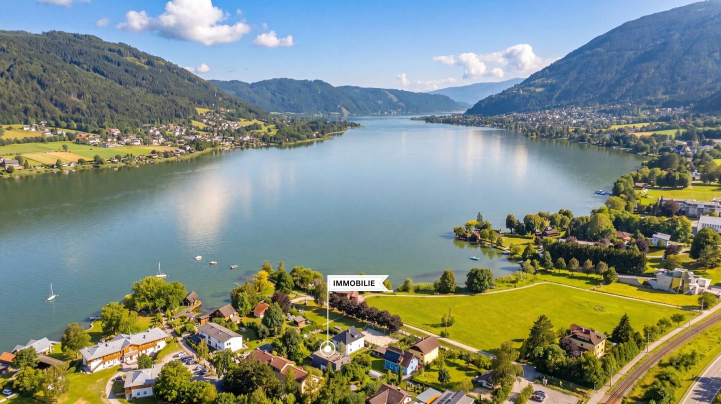 Leben am Ossiacher See – neuwertiges Einfamilienhaus in traumhafter Seelage