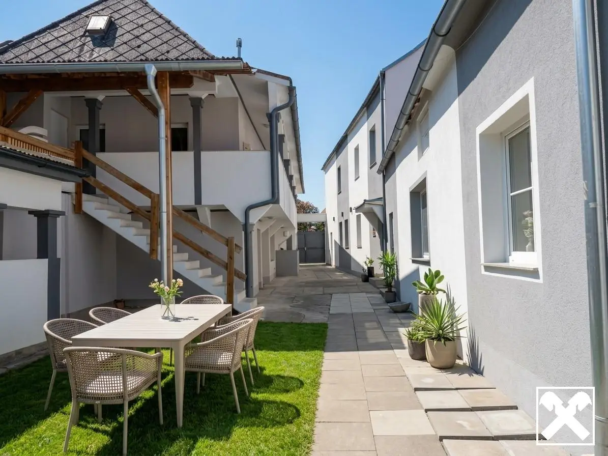Wohnung mit Garten angrenzend an Park ideal für Anleger