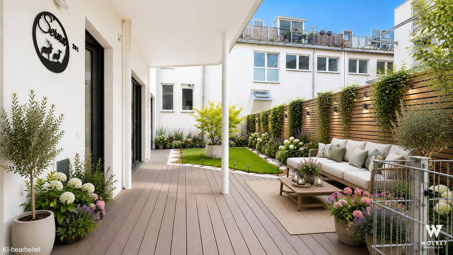 TOP LAGE: 3-Zimmer-Wohnung mit ca. 52 m² Freifläche I Garagenstellplatz I Nahe Mariahilfer Straße &amp; U3 Neubaugasse
