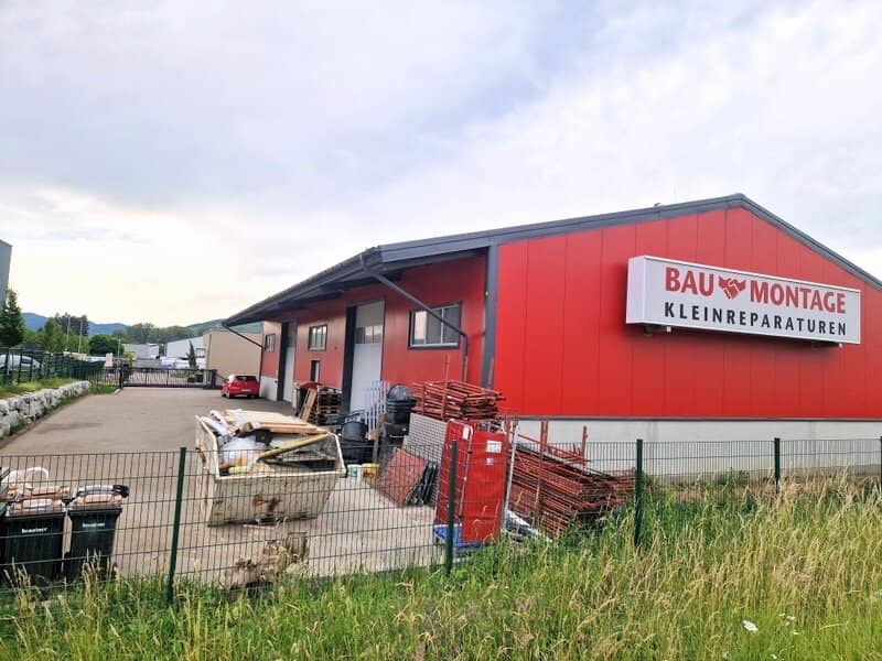 Pensionierung: neuwertiges Betriebsobjekt, große Lagerhalle, familiengeführtes Bauunternehmen samt Kundenstamm und Team