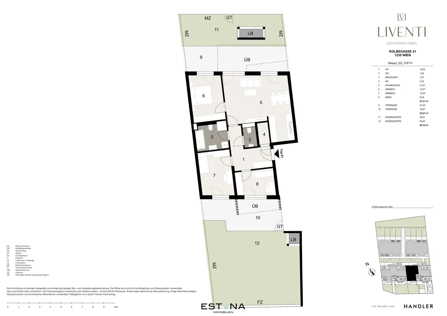 EARLY BIRD ACTION – Modern Living in a Quiet Location – Construction Start in October 2026