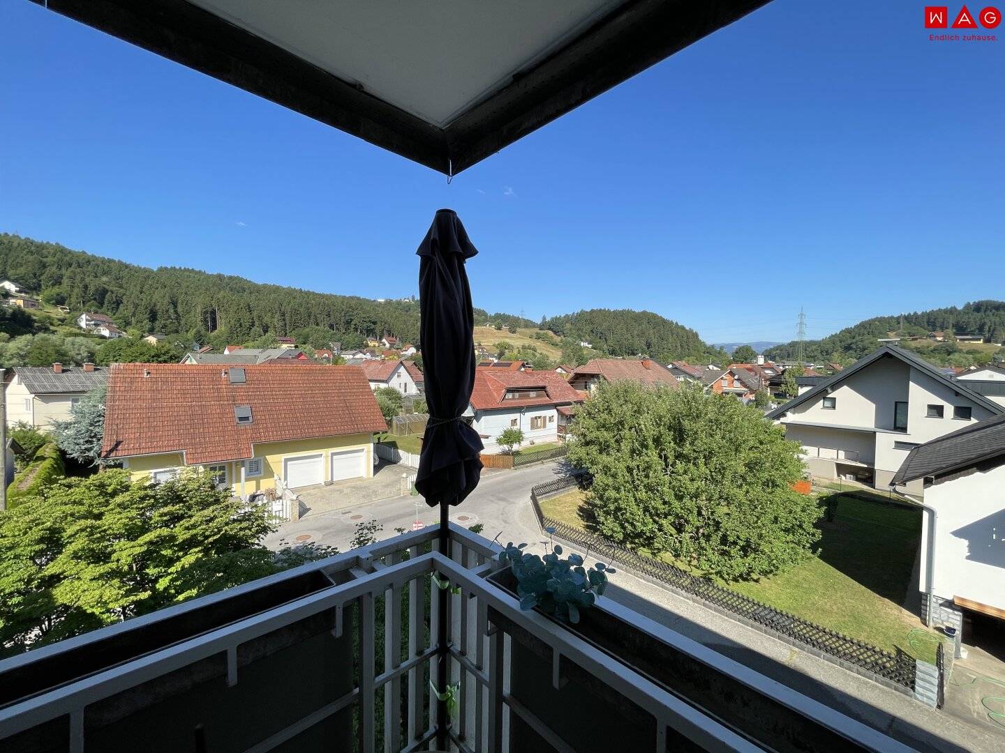 Wohnen ganz oben, am Stadtrand von Voitsberg, traumhafter Ausblick, unmöbliert!