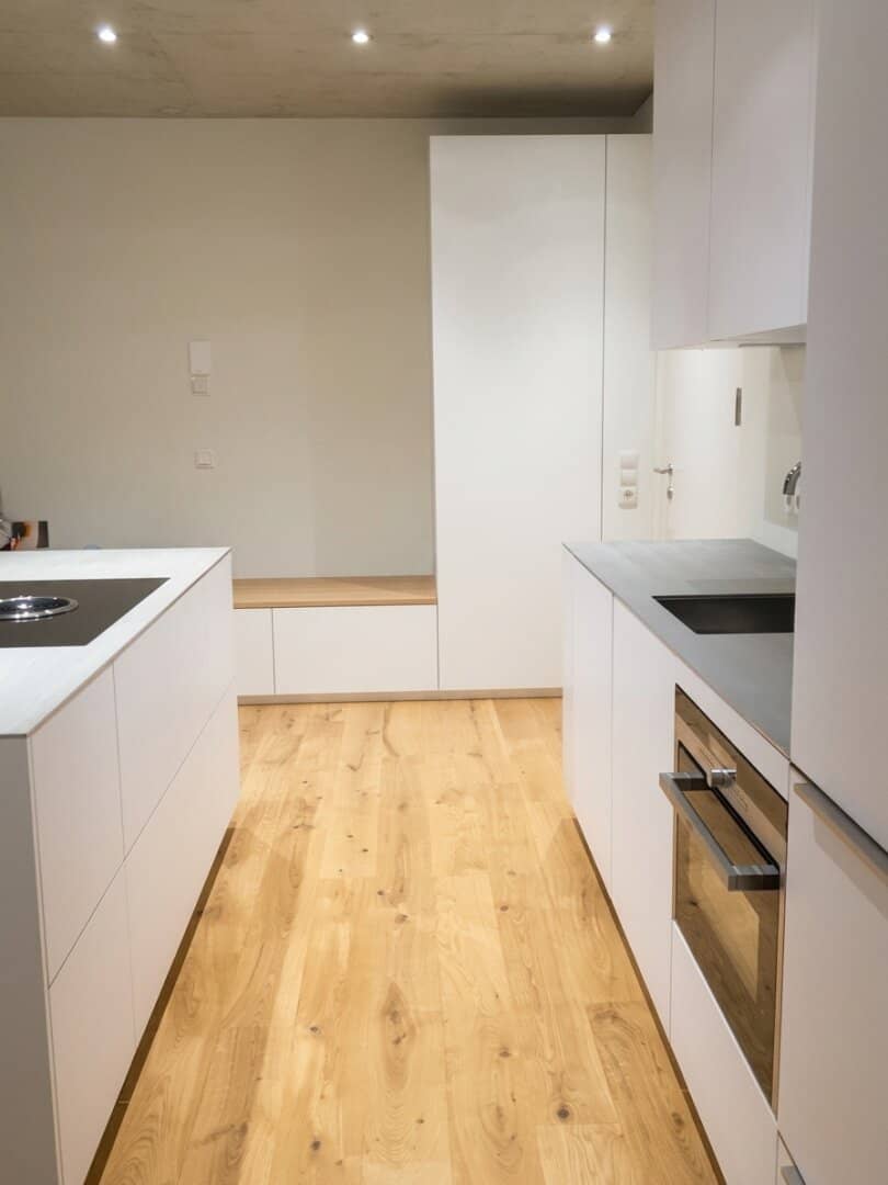 Modern 2-room apartment with loggia and underground parking space in Dornbirn for rent