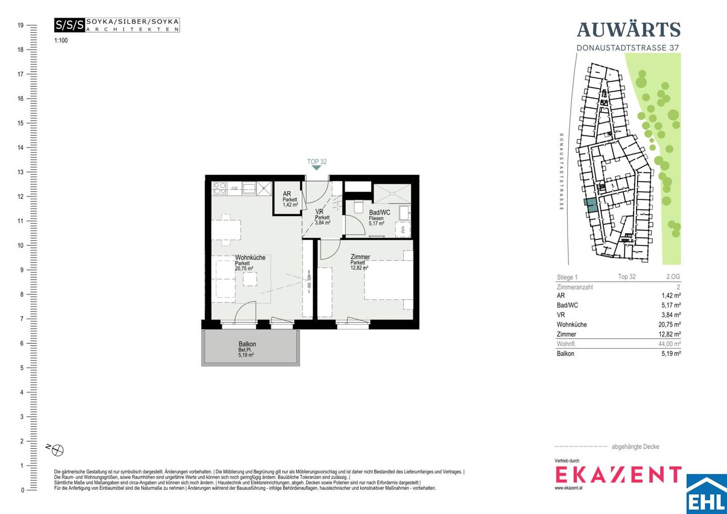 Erstbezug | 2 Zimmer | Wohnen zwischen Stadt und Wasser