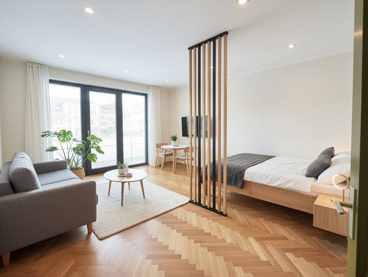 Ground floor apartment Brigittenau loggia near U6