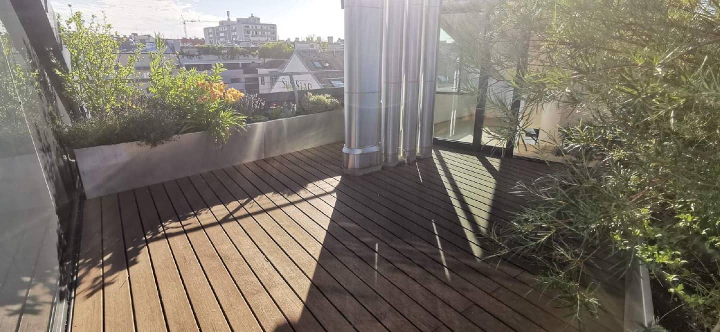 Dachgeschosswohnung with large terrace and lift