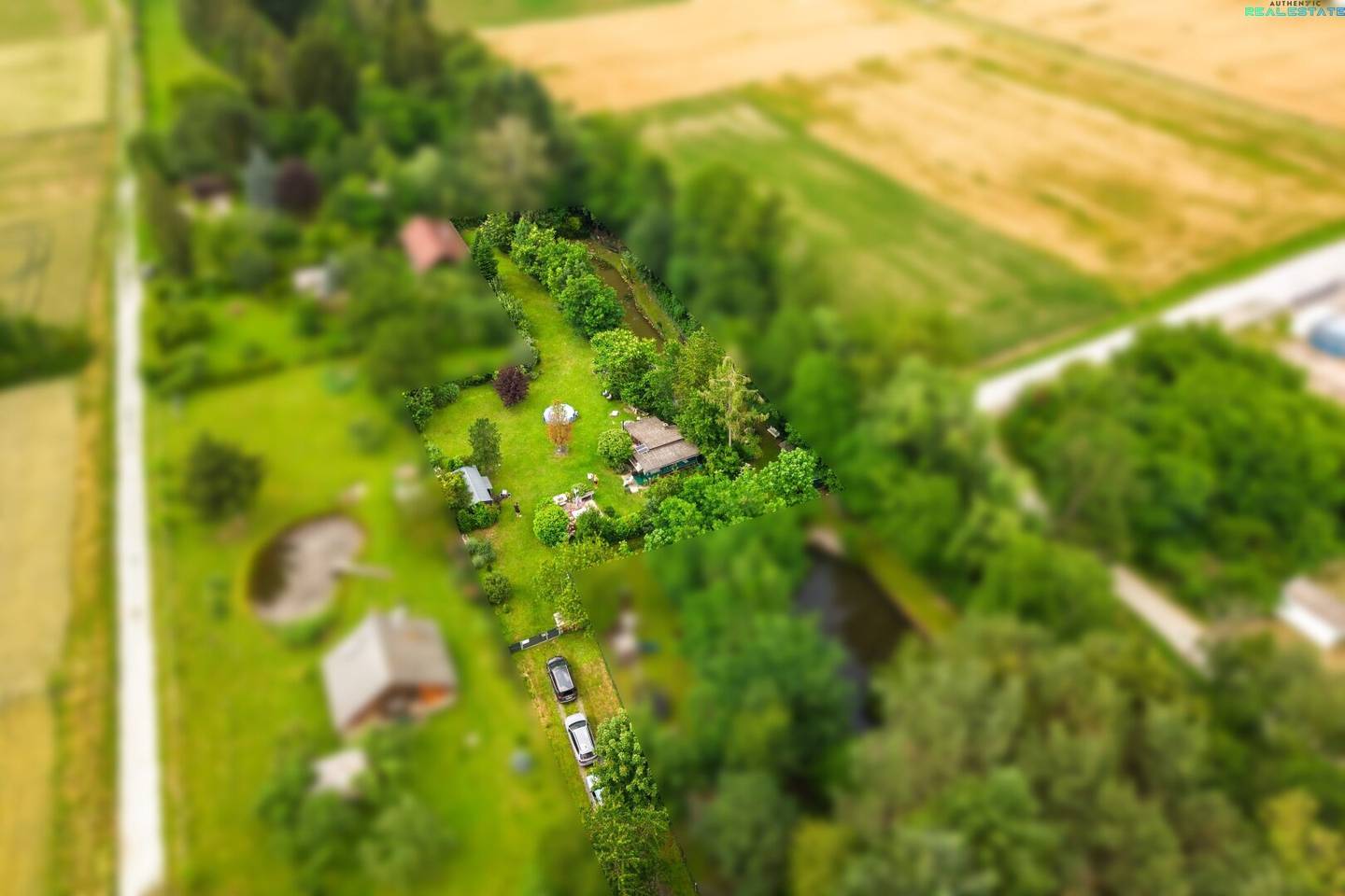 Bebaubares Teichgrundstück (Tourismus-Widmung)