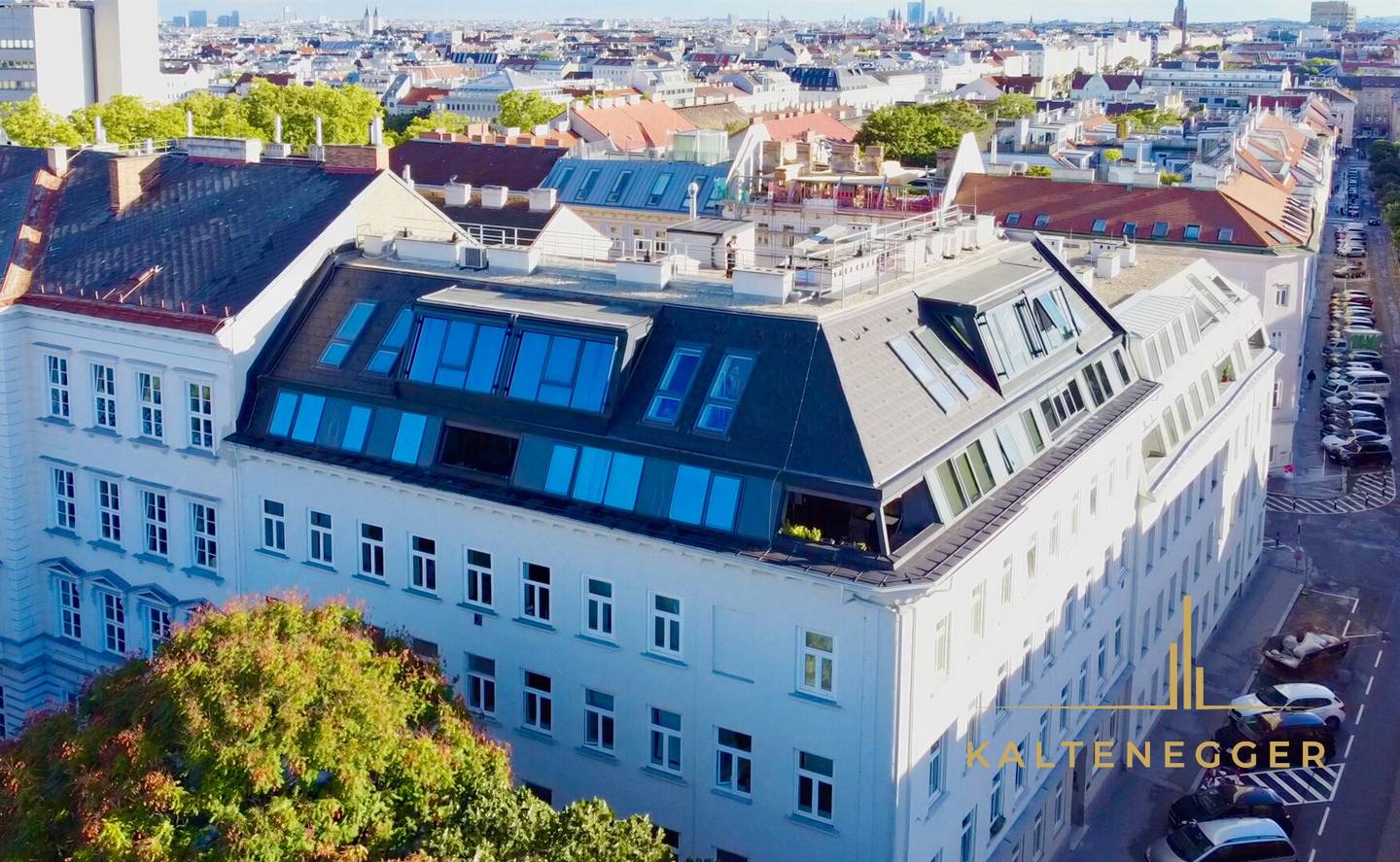 Luxuriöses 5-Zimmer-Penthouse mit 2 Terrassen und Aufzug direkt in die Wohnung