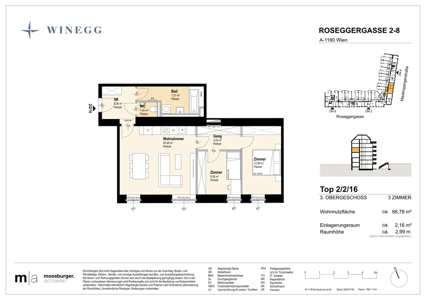 Apartment near U3 Kendlerstraße quiet location