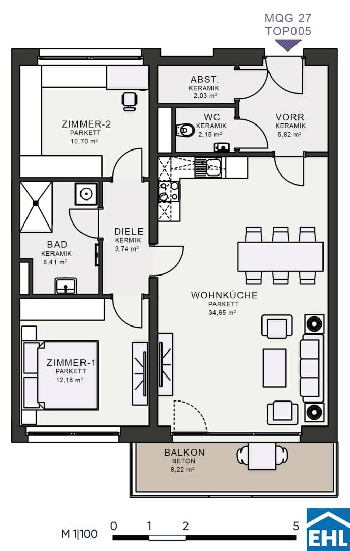 Stylish living near Messe Graz – new-build apartments with character