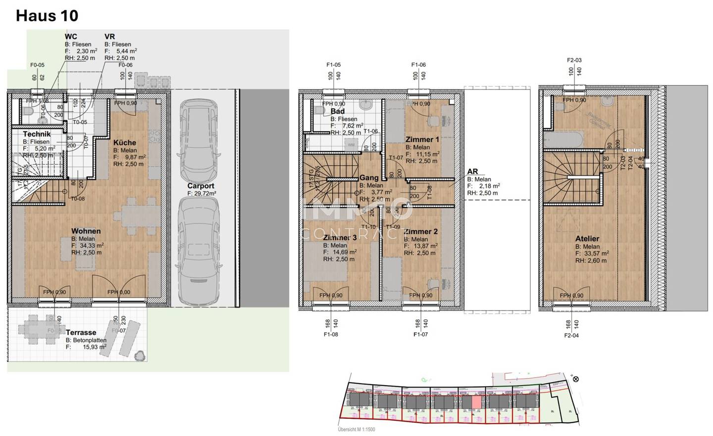 Lease-purchase: Lots of Space and Privacy - Modern Semi-detached House in First Occupancy