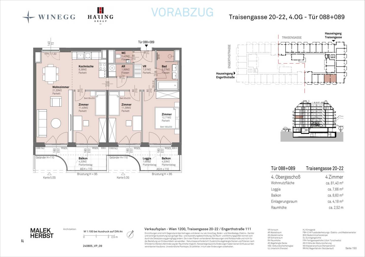 Wohnung am Donauufer mit Donaublick Erstbezug