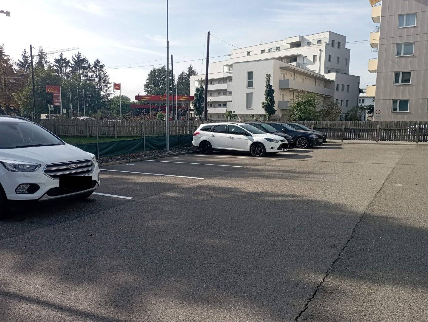 Kasernstraße 1, 5 | Abstellplätze im Freien