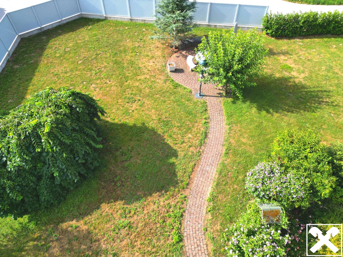 Wohnung mit überdachter Terrasse Garten und Sauna