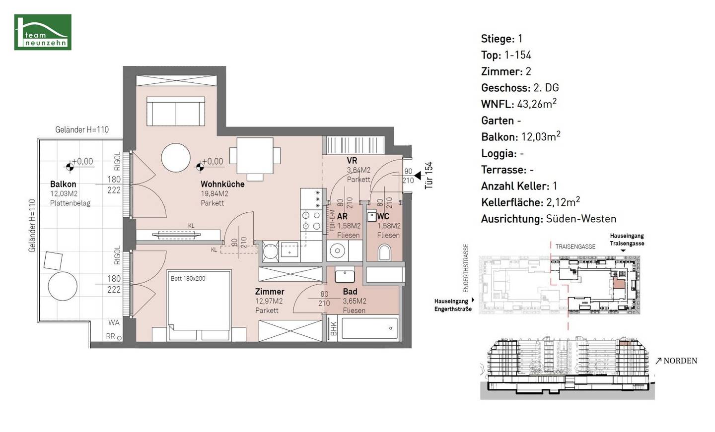 Arrive, breathe, feel at home – modern apartments near the Danube