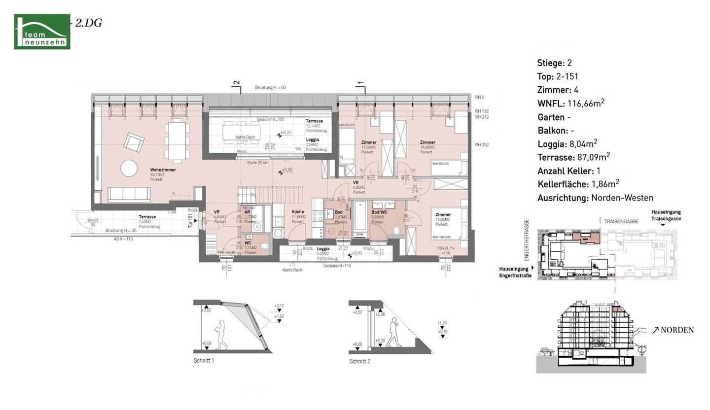 A home to settle in – high-quality new-build apartments with outdoor spaces
